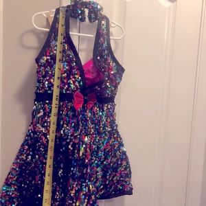 Girls Jazz Dance Costume